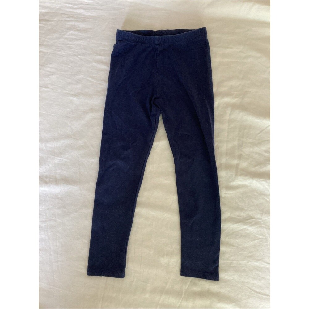 4T Cat & Jack girl clothes - 1 piece pants | solid navy blue theme